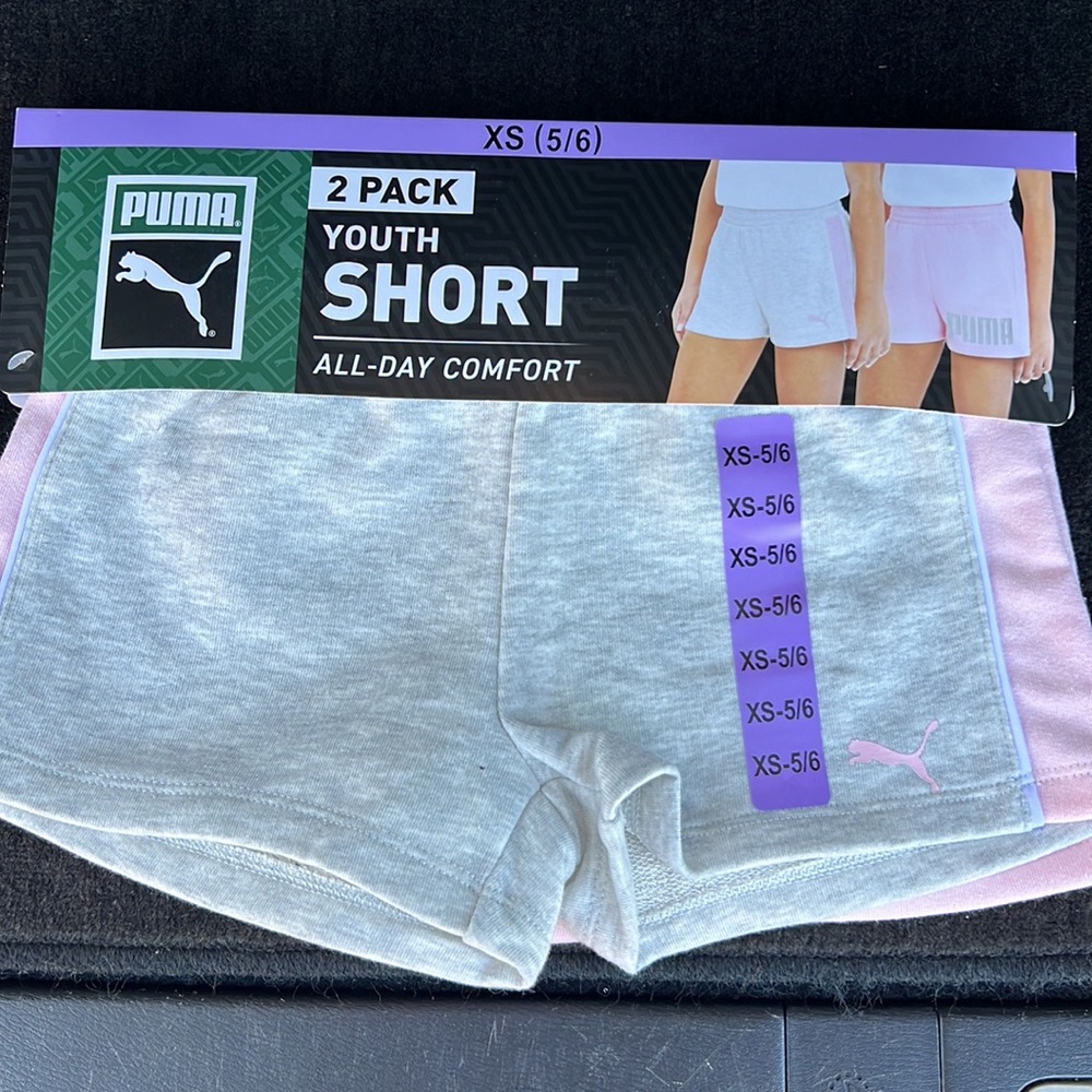 Puma Youth Shorts(2Pack) - Picture 4 of 6